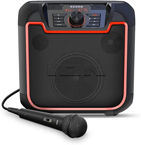 Ion Sport MK3 - High-Power All-Weather Rechargeable Bluetooth and NFC Enabled Speaker (Renewed)