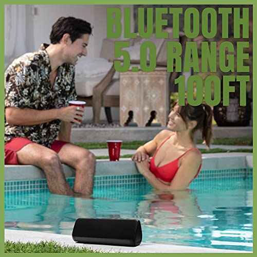 OontZ Pro Premium Speaker • Ultra Portable Speakers Bluetooth • Great Outdoor Speaker Bluetooth Waterproof Standard for Dad or Mom • The Original Angled Speaker (Black)