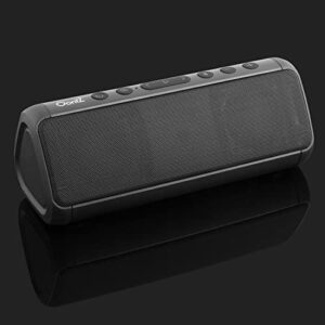 OontZ Pro Premium Speaker • Ultra Portable Speakers Bluetooth • Great Outdoor Speaker Bluetooth Waterproof Standard for Dad or Mom • The Original Angled Speaker (Black)