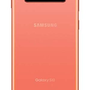 Samsung Galaxy S10, 128GB, Flamingo Pink - Unlocked (Renewed)