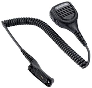 commountain speaker mic with reinforced cable for motorola radios apx6000 apx7000 apx8000 xpr6350 xpr6550 xpr7550 xpr7350e xpr7550e xpr7580e apx 6000 7000 8000 xpr 6550 7550 7550e,shoulder microphone