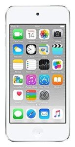 apple ipod touch 128gb silver (6th generation) (renewed)