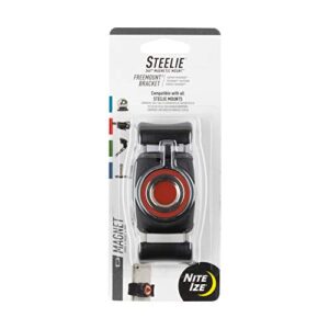 Nite Ize STF-01-R7 Original Steelie FreeMount Bracket - Additional FreeMount for Steelie Magnetic Phone Mounting Systems Black