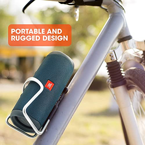 JBL Flip 5 Waterproof Portable Wireless Bluetooth Speaker Bundle with Hardshell Protective Carrying Case (Teal)