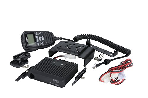 Uniden CMX760 Bearcat Off Road Series Compact Mobile CB Radio, 40-Channel Operation, Ultra-Compact for Easy Mounting, Large 7-Color Backlit LCD Display on Mic with Built-in Speaker Mic, Black