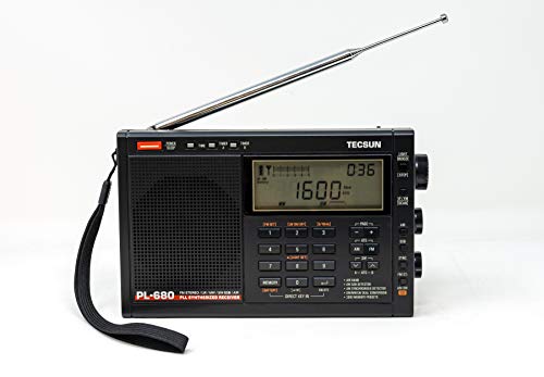 Tecsun PL680 Portable Digital PLL Dual Conversion AM/FM/LW/SW and Air Band Radio with SSB (Single Side Band) Reception