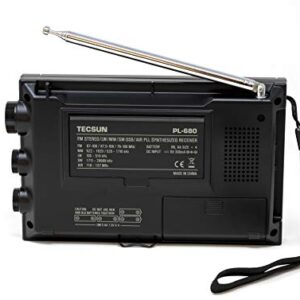 Tecsun PL680 Portable Digital PLL Dual Conversion AM/FM/LW/SW and Air Band Radio with SSB (Single Side Band) Reception