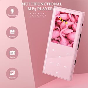 【New in 2022】 64GB Mp3 Player with Bluetooth 5.2, COCONISE Music Player with Speaker Hi-Fi Lossless Sound Quality, with FM Radio, Voice Recording, E-Book Function,Super Light Perfect for Running