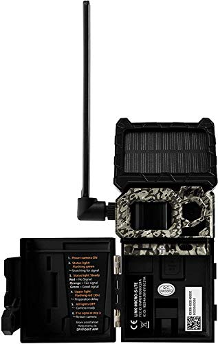 SPYPOINT Link-Micro-S-LTE Solar Cellular Trail Camera with LIT-10 Battery and 32 GB Micro SD Card (Link-Micro-S-LTE-V)