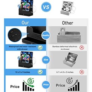 Charging Station Desk Stand for Anker 60W 6 Port, EasyAcc Electronic Organizer Charging Station for SABRENT 4-Port USB 2.0, Cell Phones, Tablets, Watch Earpods Stand (No Power Supply)