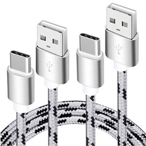 google pixel 2 charging cable,15ft 2pack usb type c cable,extra long fast charger braided cord, usb c-a charging cable for samsung galaxy s9/s8 plus/note 8,pixel xl,lg v30/v20/g7/g6/g5,nintendo switch
