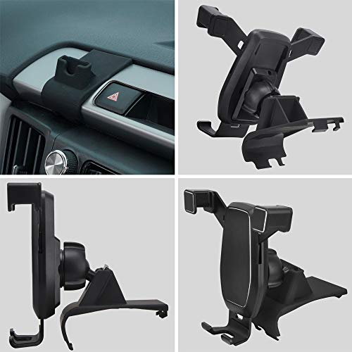 AYADA Phone Holder Compatible with Toyota RAV4, Phone Holder Phone Mount Upgrade Design Gravity Auto Lock Stable Without Jitter Easy to Install 2013 2014 2015 2016 2017 2018 Hybrid Accessories