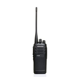 kenwood protalk nx-p1302au uhf two-way portable radio (2 w), 64 channels & 4 zones, 1,000 mw loud speaker, 11 mil-spec standards 810 (c/d/e/f/g) & ip54/55 weatherproofing