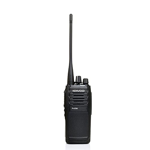 Kenwood ProTalk NX-P1302AU UHF Two-Way Portable Radio (2 W), 64 Channels & 4 Zones, 1,000 mW Loud Speaker, 11 Mil-Spec Standards 810 (C/D/E/F/G) & IP54/55 weatherproofing