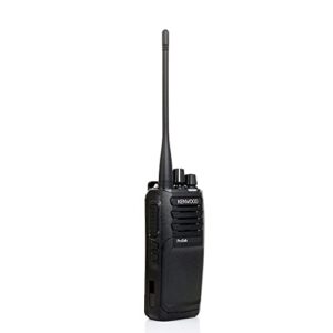 Kenwood ProTalk NX-P1302AU UHF Two-Way Portable Radio (2 W), 64 Channels & 4 Zones, 1,000 mW Loud Speaker, 11 Mil-Spec Standards 810 (C/D/E/F/G) & IP54/55 weatherproofing