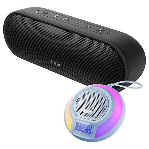 Tribit Upgraded MaxSound Plus Portable Bluetooth Speaker AquaEase Bluetooth Shower Speaker