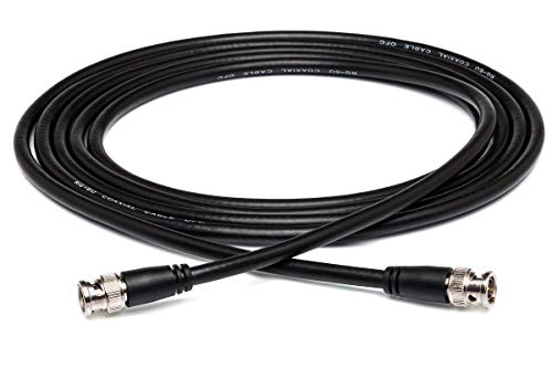 Hosa BNC-06-110 Pro 75-ohm Coax, BNC to BNC, 10 feet