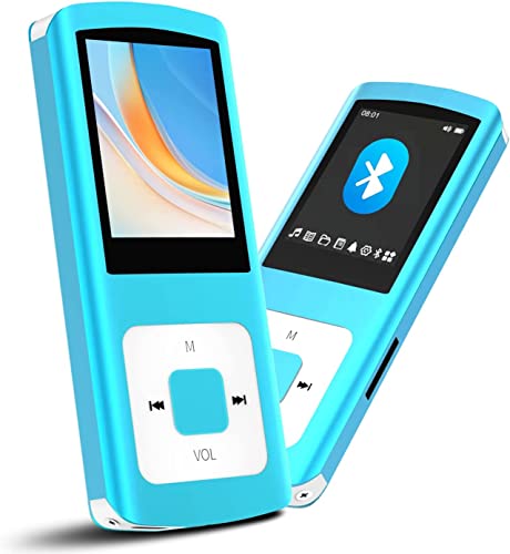 MP3 Player, Hotechs HiFi 32GB Music Player with Bluetooth 5.0, with Voice Recorder/Video/Photo Viewer/E-Book/FM Radio