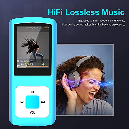 MP3 Player, Hotechs HiFi 32GB Music Player with Bluetooth 5.0, with Voice Recorder/Video/Photo Viewer/E-Book/FM Radio