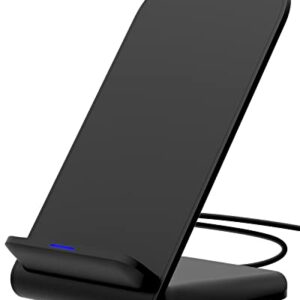 Fast Wireless Charger, Trummul Upgraded 10W Wireless Charging Stand Compatible with iPhone 13 12 11 Pro XR XS 8 Plus Galaxy S22 S21 S10 Note 20 10 Google LG and Other Wireless-Enable Phones