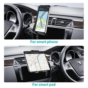 Lopnord Z Fold 4 Car Mount, Car Air Vent Phone Mount/Tablet Holder for Samsung Galaxy Z Fold 3 2/S23 Ultra/S23/S22 Ultra/iPhone 14 13 Pro Max, Car Vent Phone Mount for 4-10.5'' Tablet/iPad Pro Air