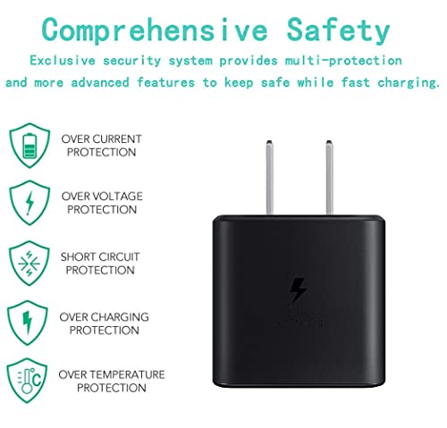 Samsung 45W USB C Fast Charging Block Type C Wall Plug Charging Brick for Samsung Galaxy S23/S23 Ultra/S23 Plus,S22/S22 Ultra/S22 Plus,Note 10/Note 10+/Note, Galaxy Tab S7/S7+/S8/S8+/S8 Ultra