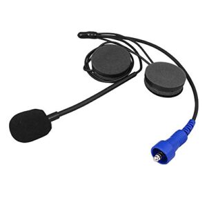 rugged off road helmet kit headset for racing radios intercoms – features mic flex boom and alpha audio speakers