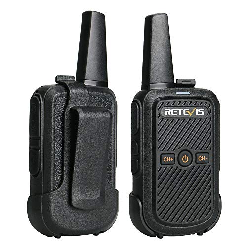 Retevis RT15 Mini Walkie Talkies 3 Pack,Small Portable 2 Way Radios Walkie Talkies,Compact,Walky Talky Rechargeable for Family Skiing Hiking Camping,Easter Gift