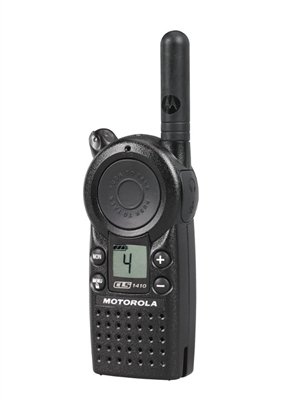 3 Pack of Motorola CLS1410 Two Way Radio Walkie Talkies (UHF)