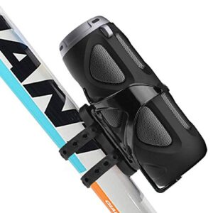 avantree cyclone – portable bluetooth bike speaker with bicycle mount, sd card slot, 10w bass-enhanced audio, and splashproof/shockproof/dustproof build, perfect for bikes & scooters