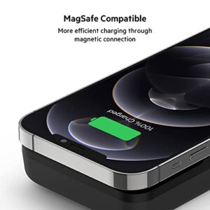 Belkin BoostCharge Magnetic 10k MAh Power Bank - Magnetic 7.5W Fast IPhone Charger - MagSafe Compatible Battery Pack Wireless Charger - USBC Charger - Portable Charger For iPhone 14, iPhone 13 & 12