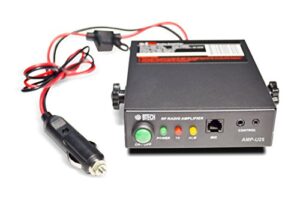 btech amp-u25 amplifier for uhf (400-480mhz), 20-40w output (2-6w input), analog and digital modes, compatible with all handheld radios: btech, baofeng, kenwood, yaesu, icom, motorola