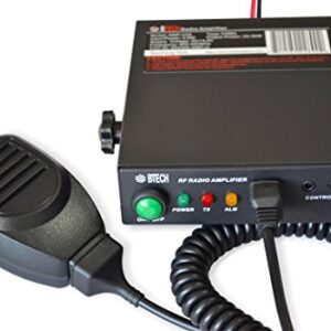 BTECH AMP-U25 Amplifier for UHF (400-480MHz), 20-40W Output (2-6W Input), Analog and Digital Modes, Compatible with All Handheld Radios: BTECH, BaoFeng, Kenwood, Yaesu, ICOM, Motorola