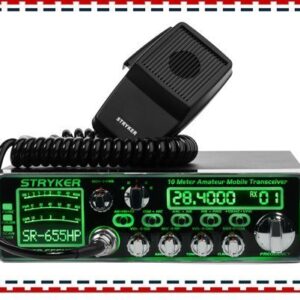 Stryker SR-655 10 Meter Amateur Radio, black