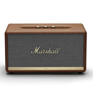 marshall stanmore ii bluetooth speaker, brown
