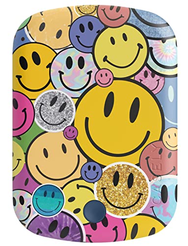 Casely Power Pod | MagSafe Compatible Battery Pack | All Smiles | Smiley Face Sticker Power Pod (5,000 mAh)