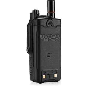 BAOFENG GT-3WP IP67 Dual Band Two-Way Radio, 144-148MHz 420-450MHz, Waterproof Dustproof Walkie Talkie Transceiver, Black 1 Pack