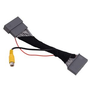 CITALL Rear View Camera Adapter Wire Harness Cable Video Connector Fit for Honda CRV Civic