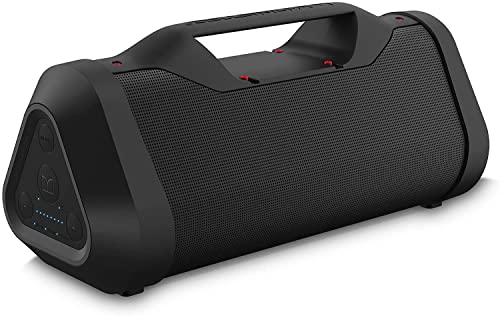 Monster Blaster 3.0 Portable Speaker, 120W Wireless Bluetooth Speaker, IPX5 Rechargeable Waterproof Bluetooth Speaker with USB Charge Out & Aux Input