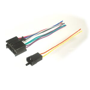 Scosche GM01RB Compatible with Select 1973-91 GM Power/Speaker Connector / Wire Harness for Re-installing the Factory Stereo with Color Coded Wires