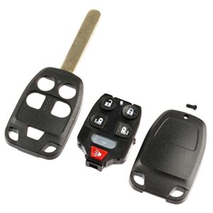 case shell key fob keyless entry remote fits honda odyssey 2011 2012 2013 (n5f-a04taa)