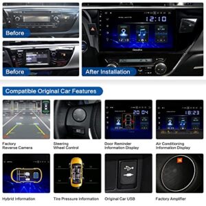 Dasaita 10.2" Android 11 Car Radio for Toyota Corolla 2014 2015 2016 Wireless Apple Carplay Android Auto Audio Video Player GPS Navigation Head Unit DSP Bluetooth 5.0 4G RAM 64G ROM