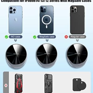 [2023 Upgraded] Magnetic Wireless Car Charger, MOKPR Air Vent Mag-Safe Car Charger Mount Compatible with iPhone 14/14 Plus/14 Pro/14 Pro Max and 13/12 Series, with 36W QC 3.0 Fast Car Charger