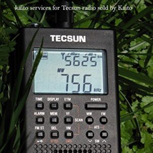 Tecsun PL-360 Digital PLL Portable AM/FM Shortwave Radio with DSP, Black