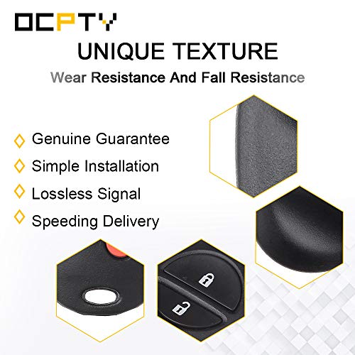 OCPTY 1470A-1T 1 X Flip Key Entry Remote Control Key Fob Transmitter Replacement for Toyota HighLander Sequoia Tacoma Sienna 1470A-1T 3 Buttons 315Mhz