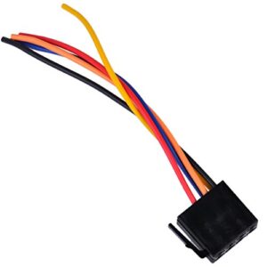 beler Universal ISO Wire Harness Female Adapter Connector Cable for Car Stereo System