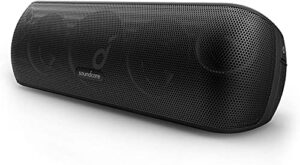 anker soundcore motion+ bluetooth speaker with hi-res 30w audio, extended bass and treble, wireless hifi portable speaker with app, customizable eq, 12-hour playtime, ipx7 waterproof, usb-c (renewed) 