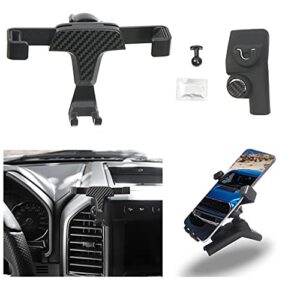 itrims car phone holder for ford f-150 f150 2015-2020, car air vent cell phone holder cradles mount compatible for iphone 11 pro/11 pro max/xs/xr/x/8/7, galaxy, moto and most smartphones