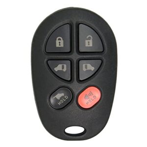 keyless2go replacement for new keyless entry remote car key fob fcc gq43vt20t