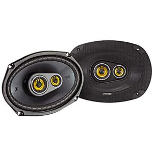 KICKER 46CSC6934 - Two Pairs of CS-Series CSC693 6x9-Inch (160x230mm) 3-Way Speakers, 4-Ohm (2 Pairs)